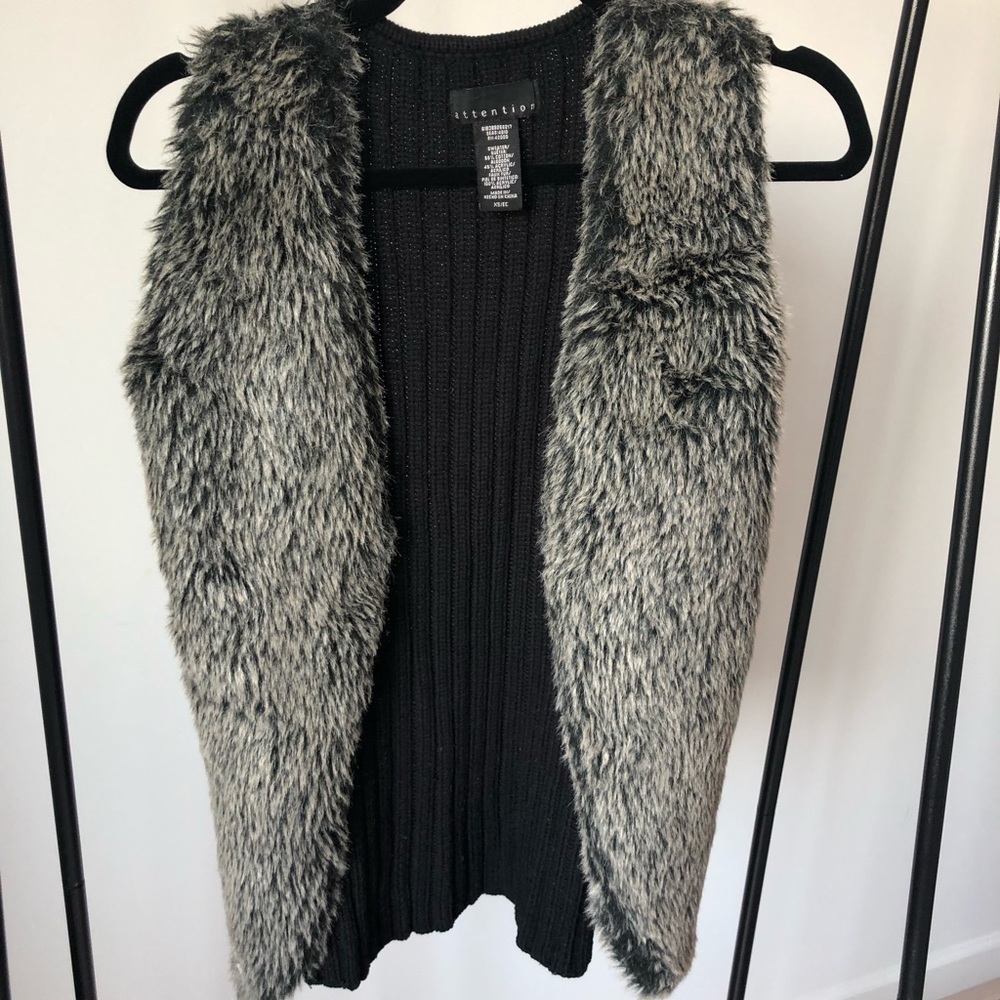 Faux fur Vest